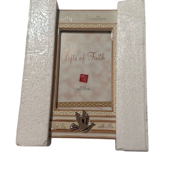 *NEW* Russ Berrie Gifts of Faith Porcelain Confirmation Picture Frame 4" x 6" - Picture 8 of 8